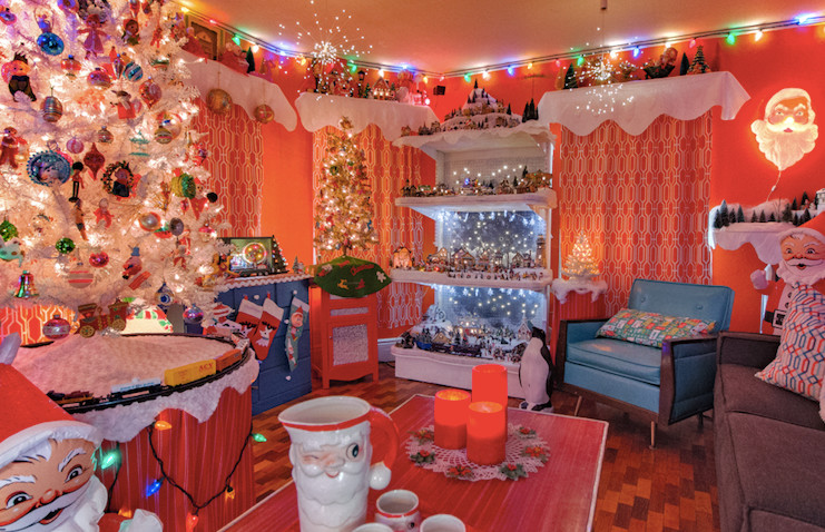 A peek inside the fun, festively decorated home of The Craft and Kitsch Winter Market founders